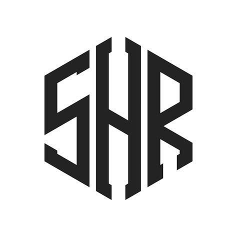 premium vector shr logo design initial letter shr monogram logo