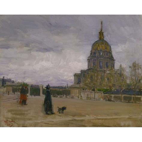 Les Invalides Paris Henry Ossawa Tanner 1896 Oil On Canvas 13 1