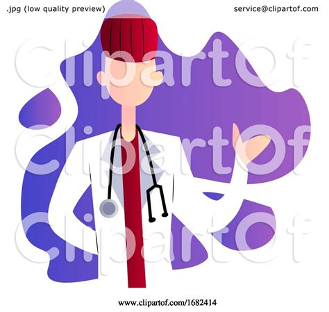 Male Doctor Minimalistic Occupation Illustration by Morphart Creations ...