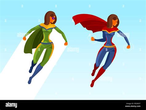 Superwoman Cartoon Drawings