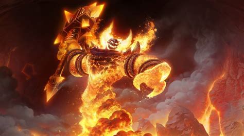 Wow Classic Fire Elemental 4k 3889 Wallpaper