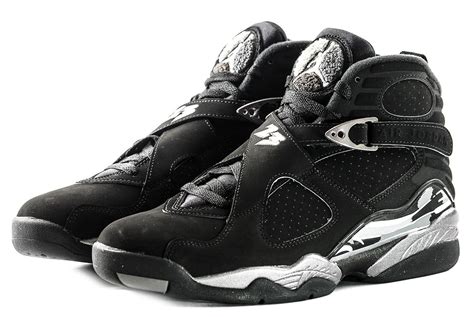 Air Jordan 8 Retro Chrome Shoes 305381 003 Basketball Shoes