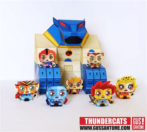 Thundercats 3d Free Printable Paper Toys Oh My Fiesta For Geeks