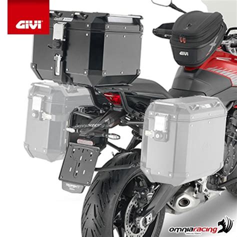 Portavaligie Laterale Staffe Givi Monokey Cam Side Triumph Tiger