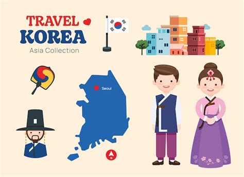 Korea Map Clipart Symbols Hot Sex Picture