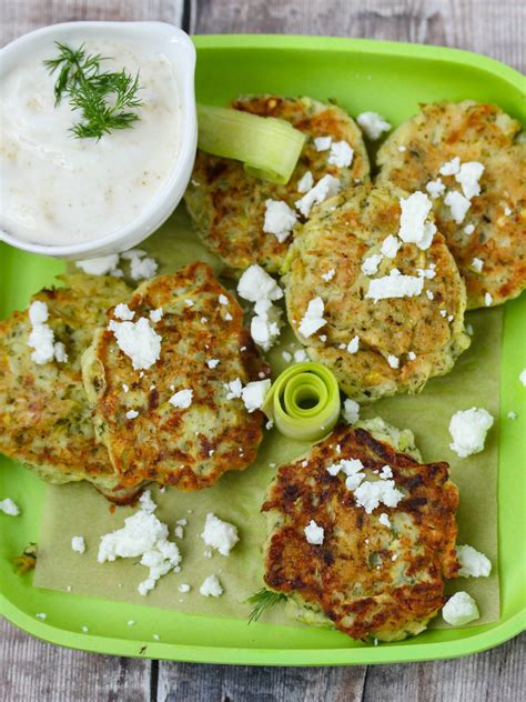 Kolokithokeftedes Zucchini And Feta Cheese Fritters