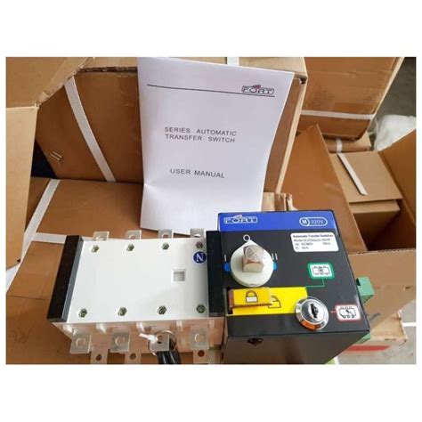 Jual Jual Cos Motorized Fort Ats 63A 4P Change Over Switch Panel Atys