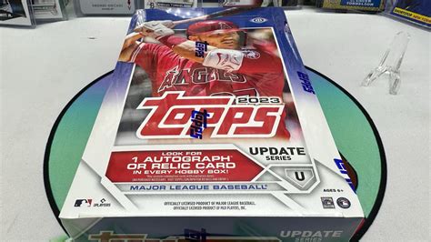 2023 Topps Update Hobby Box 2 Game 5 Of Worldseries Tonight YouTube