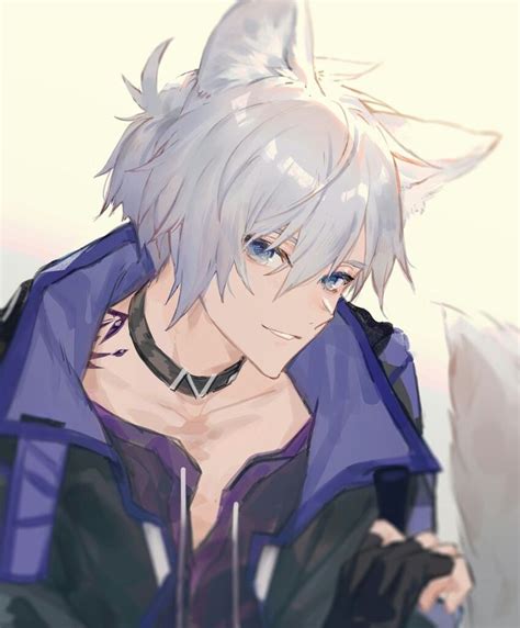 Pin En Aηιмє Ɓσуѕ☣ Neko Boy Anime Wolf Chicos Monos Anime