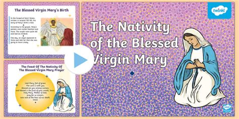 Ks2 Nativity Of The Blessed Virgin Mary Powerpoint Twinkl