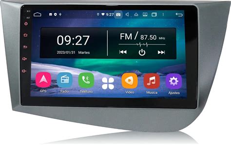 Radio Coche Bluetooth Pantalla Carplay Inalámbrico Android 12 0 4GB