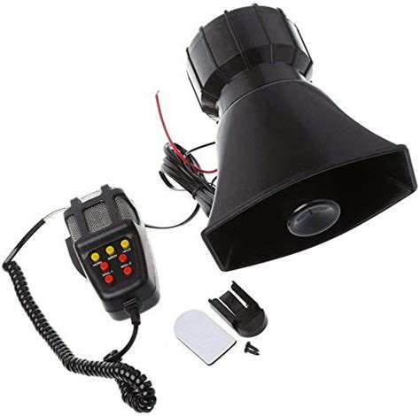 Buy Car Truck Siren Horn W Tone With Mic Pa Speaker System