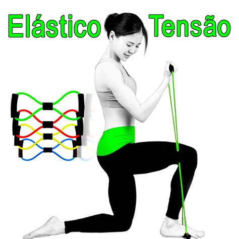 Extensor Elastico Em Para Exercicios Tens O Treino Gin Stica Malhar