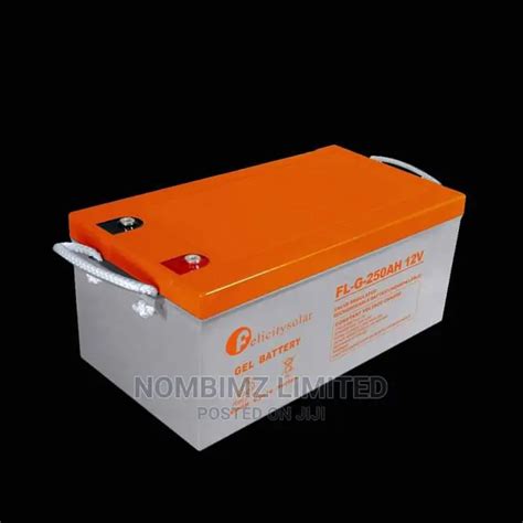 Felicity Solar Gel Battery V Ah In Ojo Solar Energy Nombimz