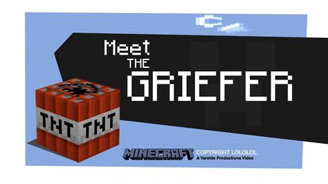 Meet The Griefer - Minecraft - YouTube