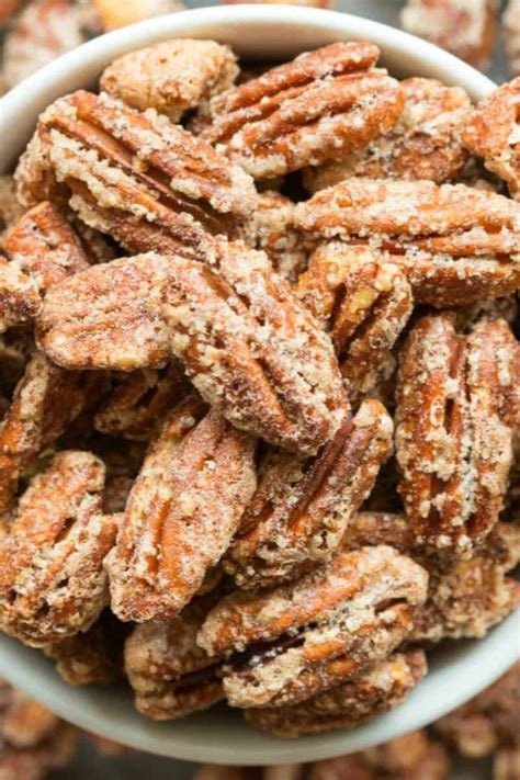 Vegan Candied Pecans 4 Ingredients The Big Mans World