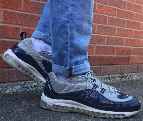 [wdywt] Nike Air Max 98 Supreme Obsidian R Sneakers