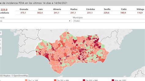 Municipios Andaluces Superan La Tasa Y La Tasa A