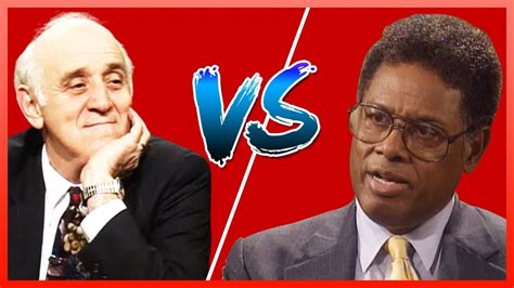 Thomas Sowell Educates Liberal Presenter In Heated Debate YouTube