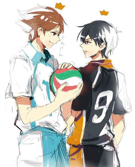 Oikawa Tooru And Kageyama Tobio Haikyuu Hq Kageyama Kageyama