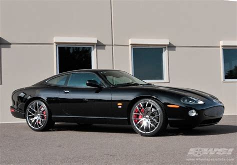 2004 Jaguar XKR with 20" Giovanna Kilis in Chrome wheels | Wheel ...