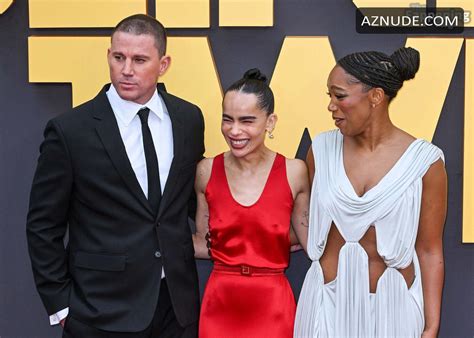 Zoe Kravitz Sexy Flashes Her Hot Tits At Blink Twice Premiere In London