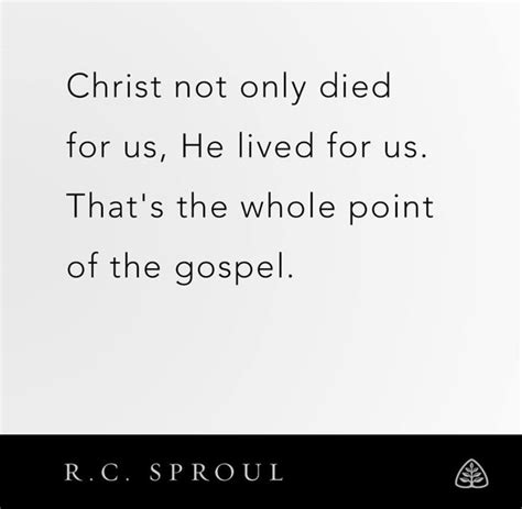 R C Sproul Quotes Gospel Math