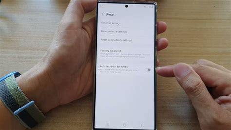 Galaxy S S Ultra How To Enable Disable Auto Restart At Set Times