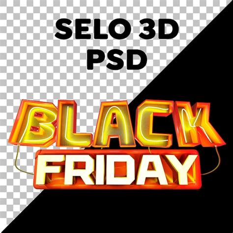 Premium Psd Selo D Black Friday