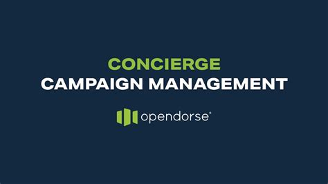 Opendorse Concierge Program YouTube