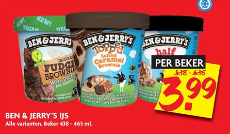 Ben And Jerrys Ijsspecialiteit Folder Aanbieding Bij Dekamarkt Details