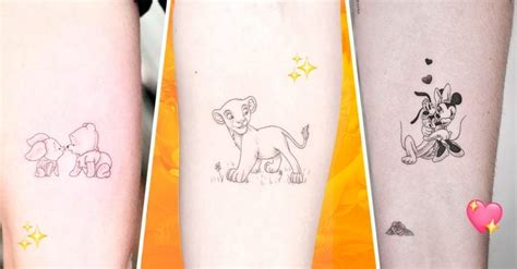 15 Tatuajes Adorablemente Hermosos Inspirados En Disney