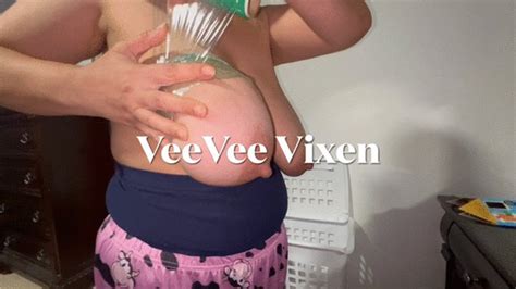 Plastic Wrapped Tits Sucked Hard VeeVee Vixen Clips4sale