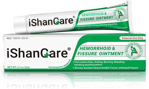 Buy Hemorrhoid Treatment Cream IShanCare Treatment For Pain Burning