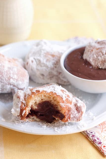 Chocolate Filled Beignets Recipe Back To The Cutting Board