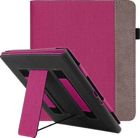 Walnew Stand Case For Kindle Scribe Premium Pu Leather