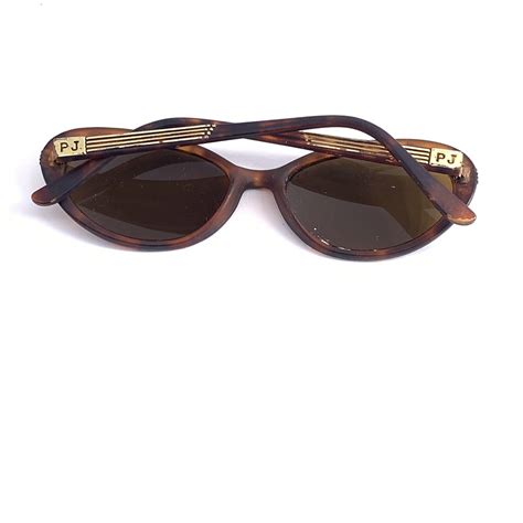 Vintage Panama Jack Tortoiseshell Cat Sunglasses Hand Gem