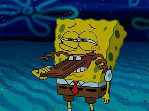 Spongebob Eating Chocolate Bar