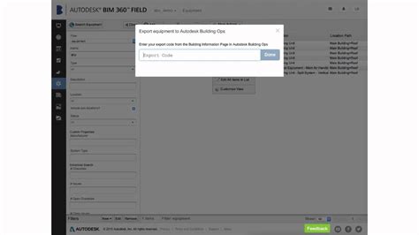 How Do I Export Equipment From Bim 360 Field Revit News