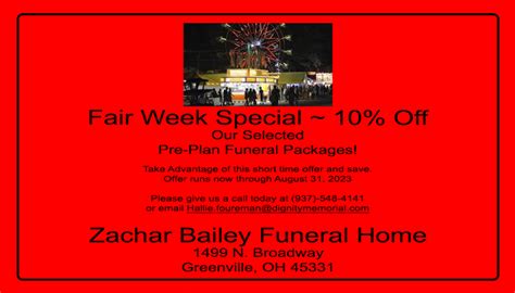 Zechar Bailey Fair Week Special My County Link