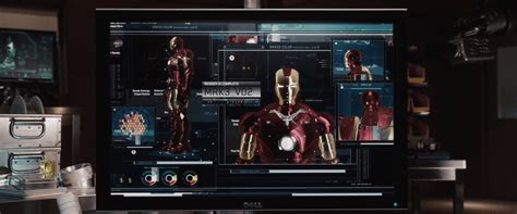 Control Panel Ui Iron Man Interface Love