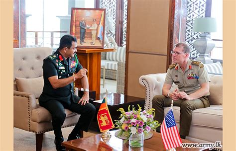 US Army Pacific Command Deputy Commander For Australia Meets Army Chief