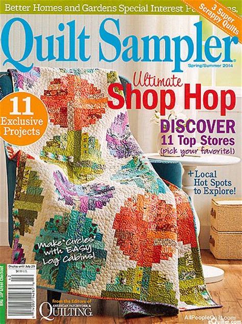 Better Homes And Gardens Creative Collection Quilt Sampler Magazine