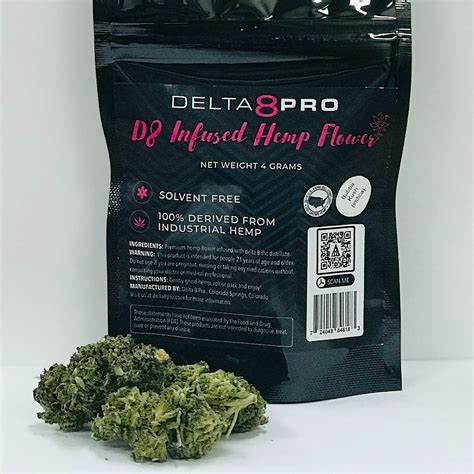 Delta 8 Pro Bubba Kush Delta 8 Infused Hemp Flower 3 5g Leafly