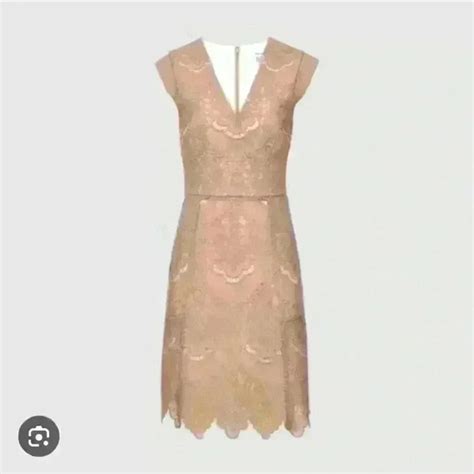 Reiss Dresses Reiss Size Gemina Nude Beautiful Lace Lined Cocktail Dress Poshmark