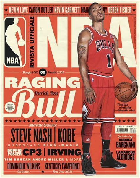 Rivista Ufficiale NBA Covers 2011 12 By Francesco Poroli Via Behance