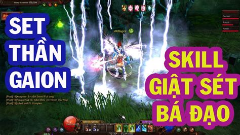 Build Magic Knight EMG With Gaion Set Gigantic Storm Skill Mu