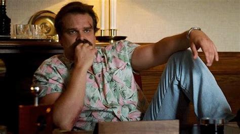 The Hawaiian Shirt Of Jim Hopper David Harbour In Stranger Things