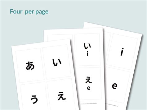 Learn Japanese Hiragana Flash Cards Etsy España