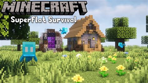 Building A House For Allays Minecraft SuperFlat Survival YouTube